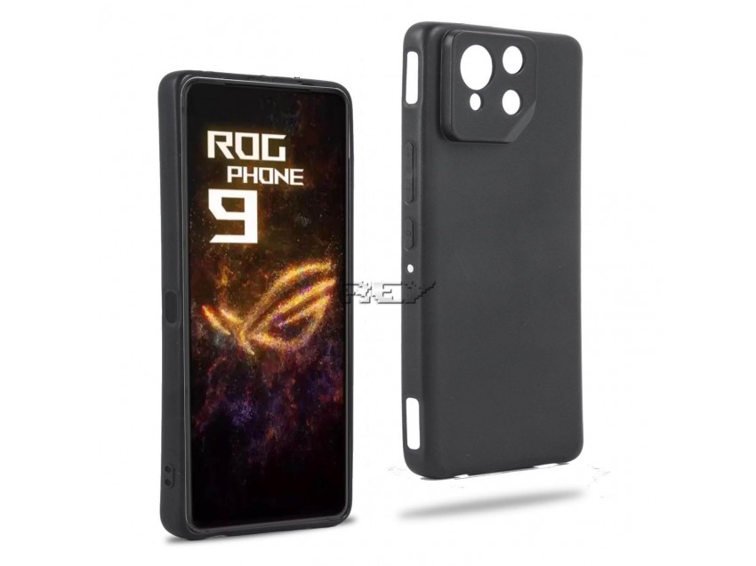 Funda Negra ASUS ROG PHONE 9 Silicona