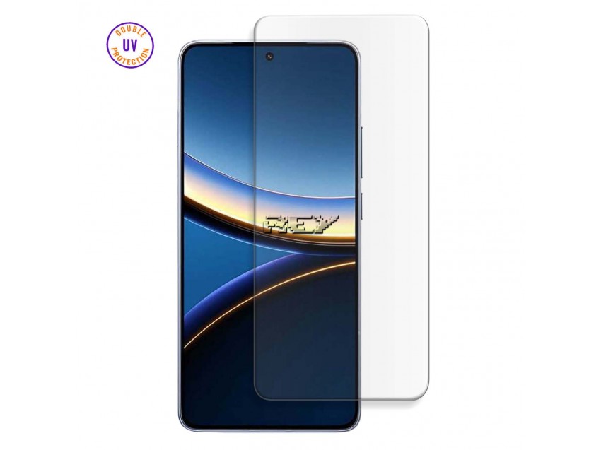 Protector Pantalla XIAOMI POCO F7 Cristal Templado, Doble Protección UV