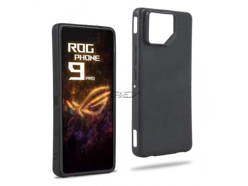 Funda Negra ASUS ROG PHONE 9 PRO Silicona