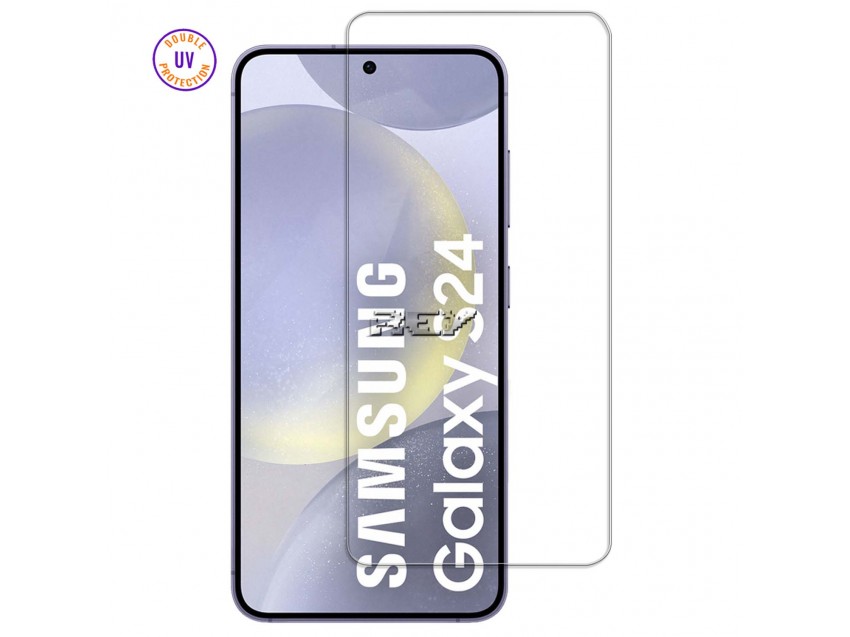 Protector Pantalla SAMSUNG GALAXY S25 Cristal Templado, Doble Protección UV
