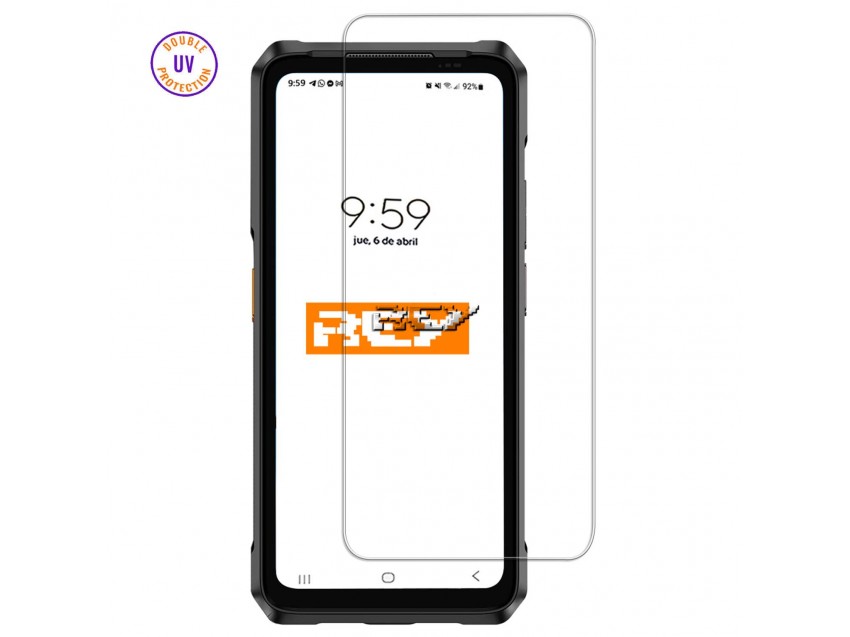 Protector Pantalla ULEFONE NOTE 18 PRO Cristal Templado, Doble Protección UV