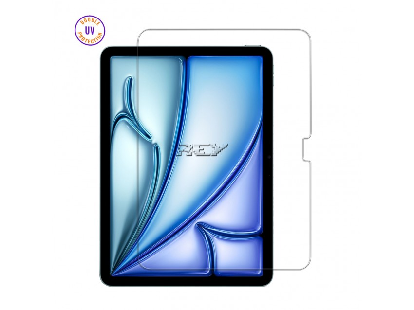 Protector Pantalla IPAD AIR 11" (M2) 2024 Cristal Templado, Doble Protección UV