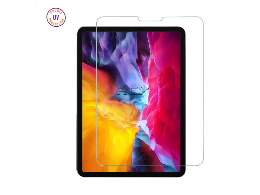 Protector Pantalla IPAD PRO 2018 12,9" Cristal Templado, Doble Protección UV