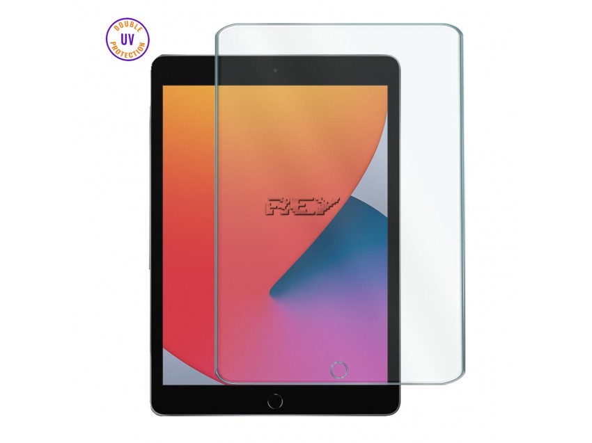 Protector Pantalla IPAD 2019 10,2" Cristal Templado, Doble Protección UV