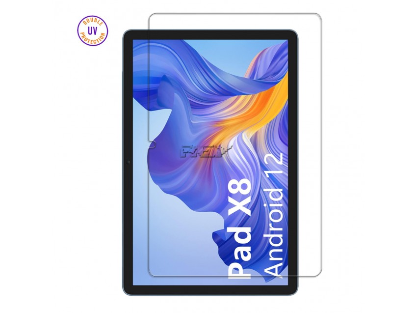 Protector Pantalla HONOR PAD X8 10,1" Cristal Templado, Doble Protección UV