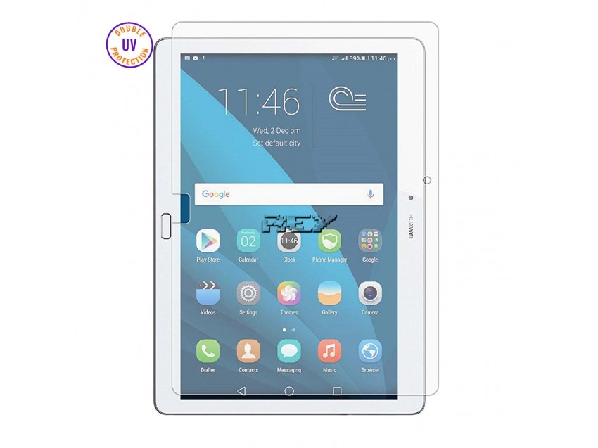 Protector Pantalla HUAWEI MEDIAPAD M2 10.0 (10,1") Cristal Templado, Doble Protección UV