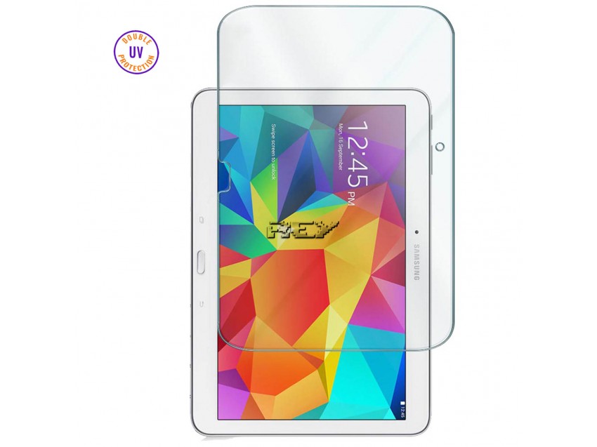 Protector Pantalla SAMSUNG GALAXY TAB 4 10.1" Cristal Templado, Doble Protección UV