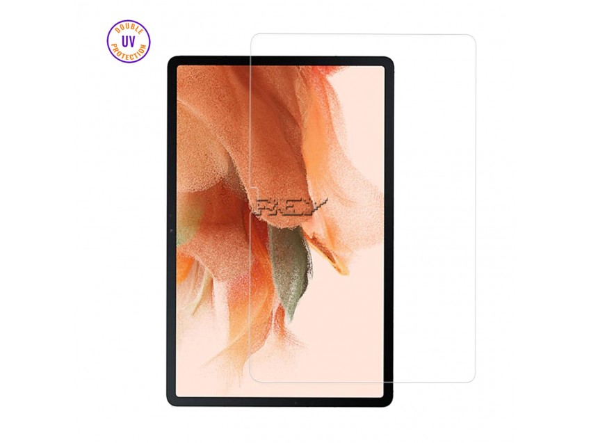 Protector Pantalla SAMSUNG GALAXY TAB S7 FE WiFi 12,4" Cristal Templado, Doble Protección UV