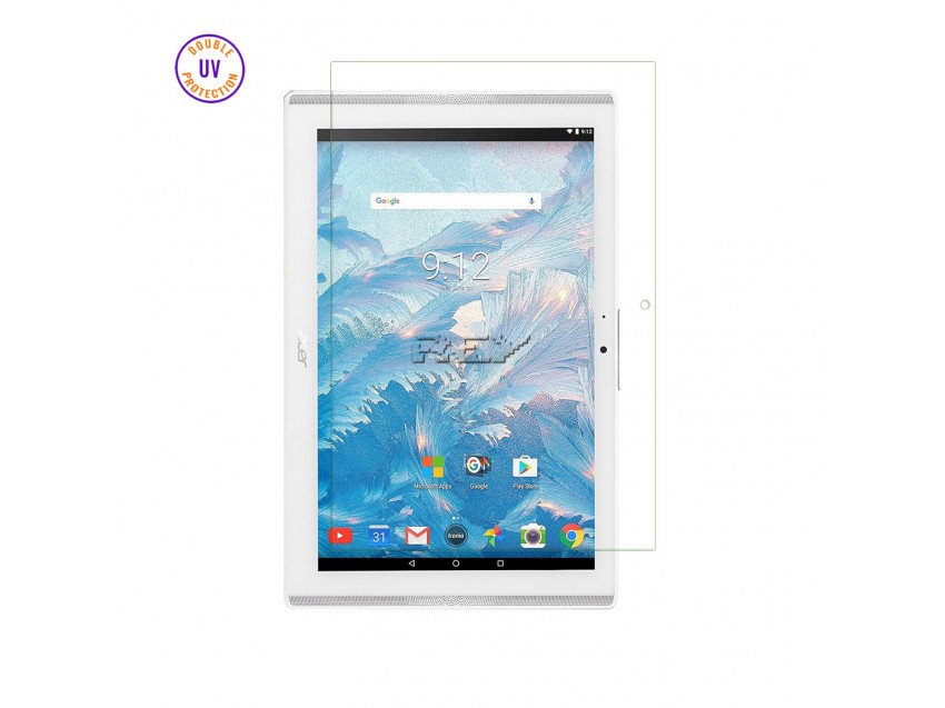 Protector Pantalla ACER ICONIA ONE 10 B3-A40 (10,1") Cristal Templado, Doble Protección UV