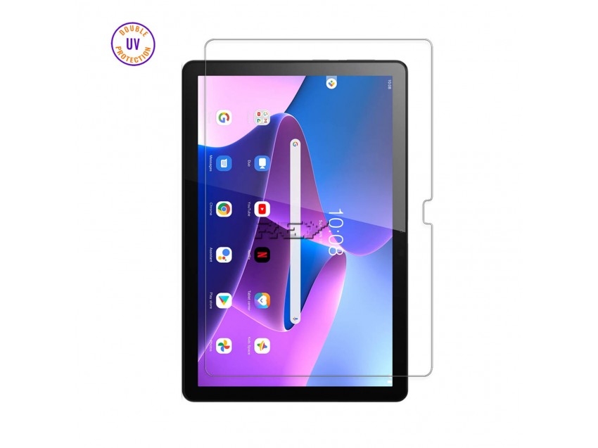 Protector Pantalla LENOVO M10 FHD 3ª Gen 10,1" Cristal Templado, Doble Protección UV