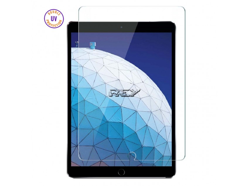 Protector Pantalla IPAD AIR 2019 10,5" Cristal Templado, Doble Protección UV