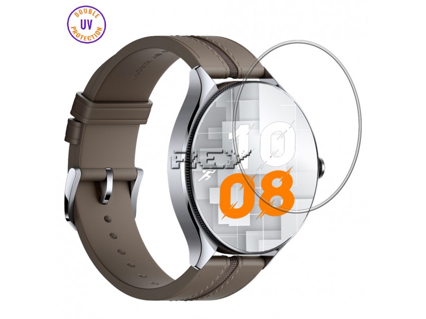 Protector XIAOMI WATCH 2 PRO Cristal Templado, Doble Protección UV