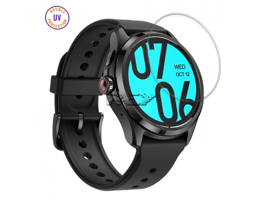 Protector MOBVOI TICWATCH PRO 5 Cristal Templado, Doble Protección UV