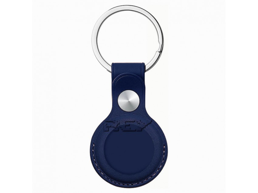 Protector Compatible Airtag tipo Llavero Maletas Mascotas Rojo Azul Oscuro