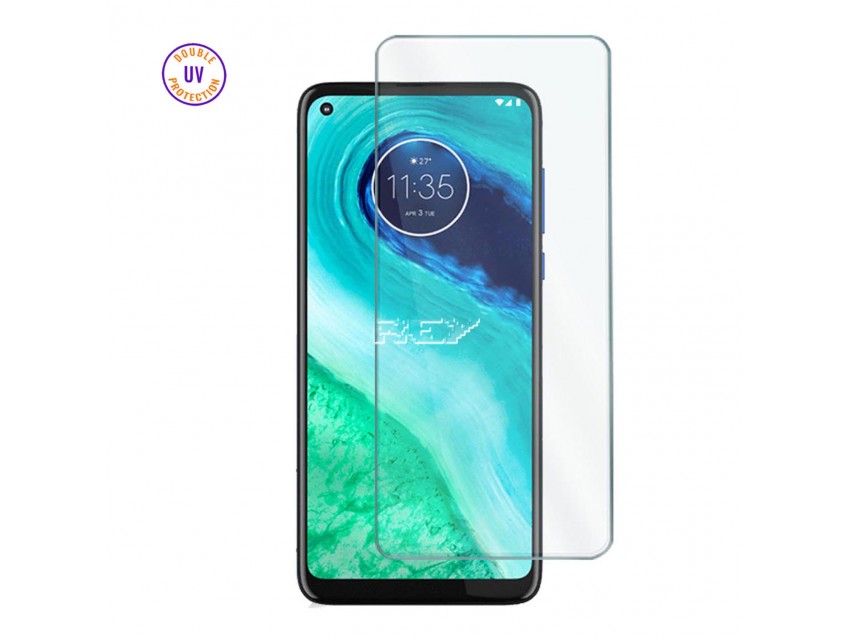 Protector Pantalla MOTOROLA MOTO G8 POWER Cristal Templado, Doble Protección UV