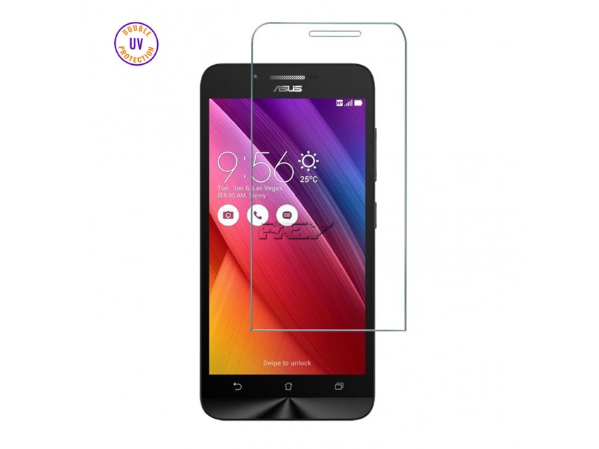 Protector Pantalla ASUS ZENFONE GO Cristal Templado, Doble Protección UV
