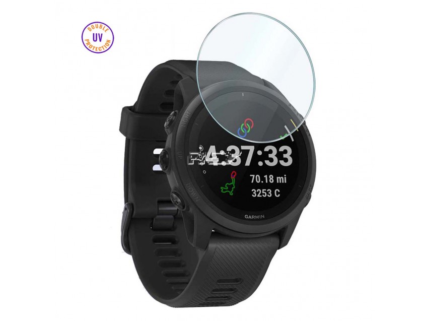 Protector GARMIN FORERUNNER 945 Cristal Templado, Doble Protección UV