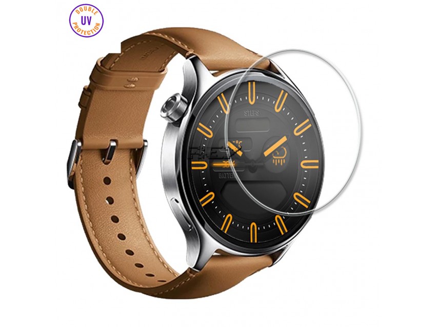 Protector XIAOMI WATCH S1 PRO Cristal Templado, Doble Protección UV
