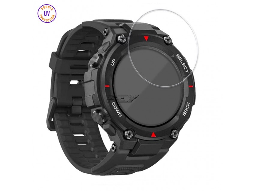 Protector AMAZFIT T-REX 2 Cristal Templado, Doble Protección UV