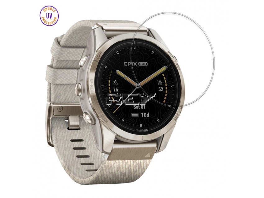 Protector XIAOMI AMAZFIT GTR 47mm Cristal Templado, Doble Protección UV