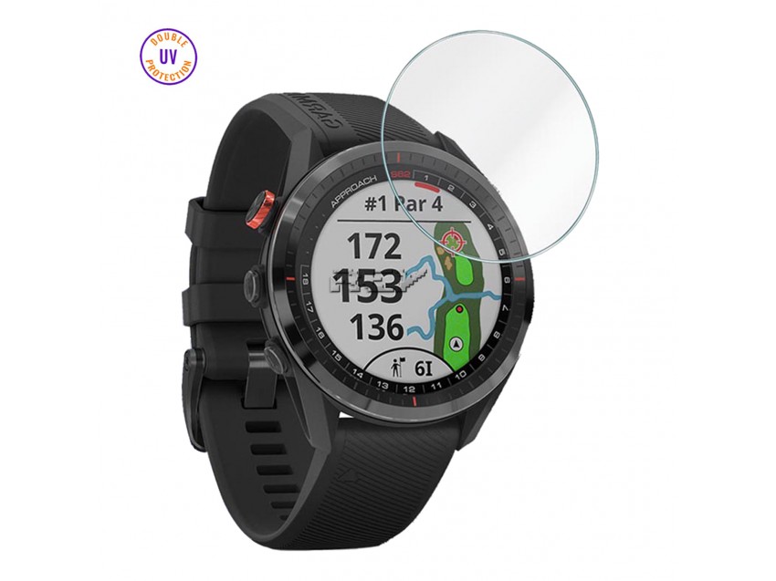 Protector GARMIN APPROACH S62 Cristal Templado, Doble Protección UV