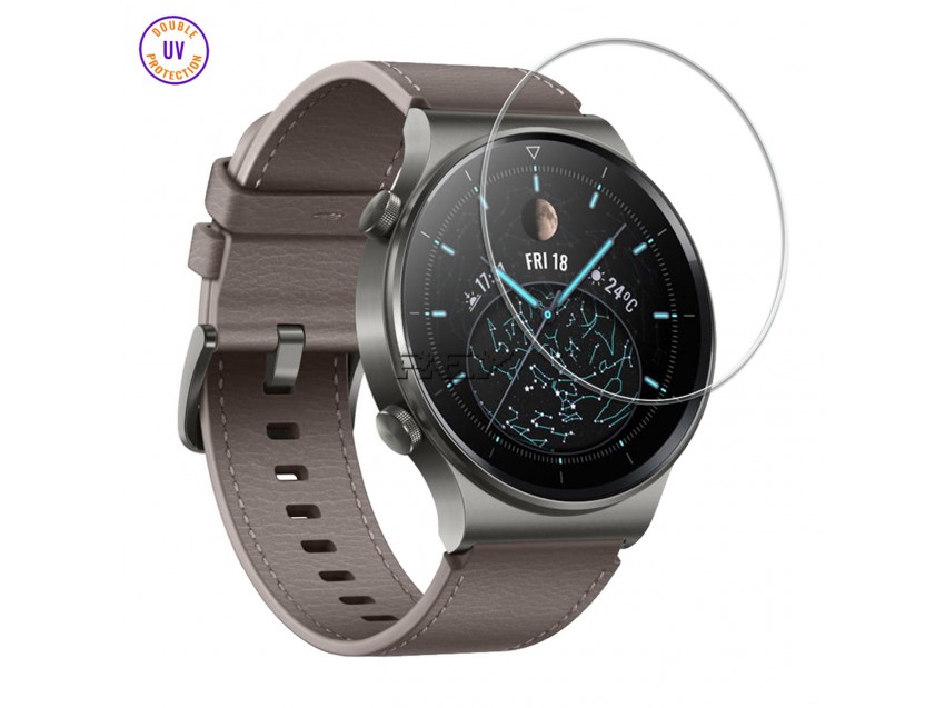 Protector HUAWEI WATCH 2 PRO Cristal Templado, Doble Protección UV