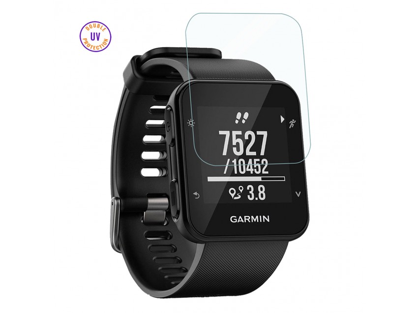 Protector GARMIN FORERUNNER 35 Cristal Templado, Doble Protección UV