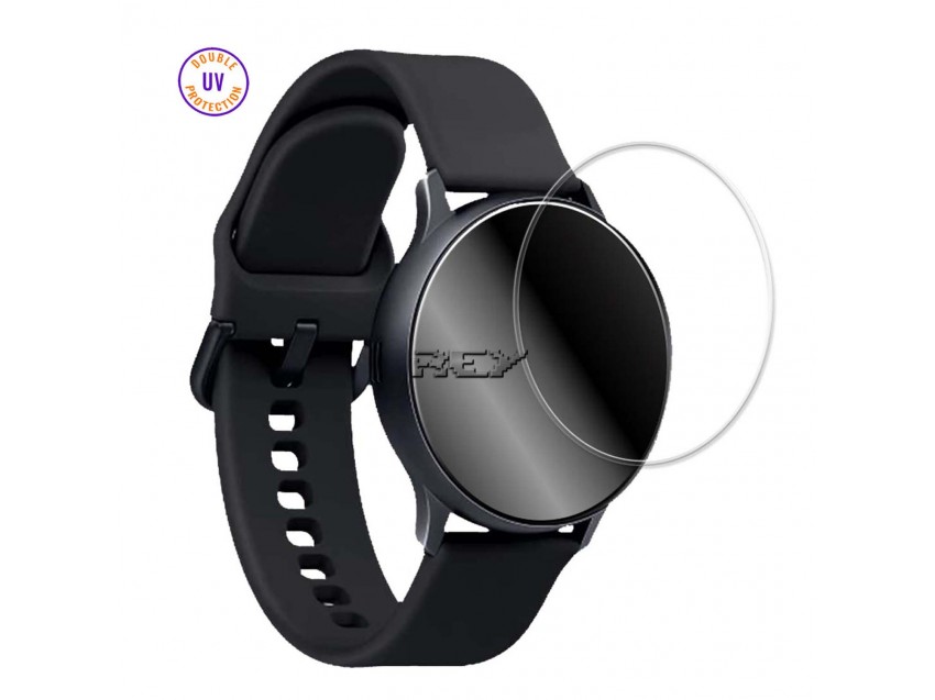 Protector SAMSUNG GALAXY WATCH ACTIVE 2 44mm Cristal Templado, Doble Protección UV