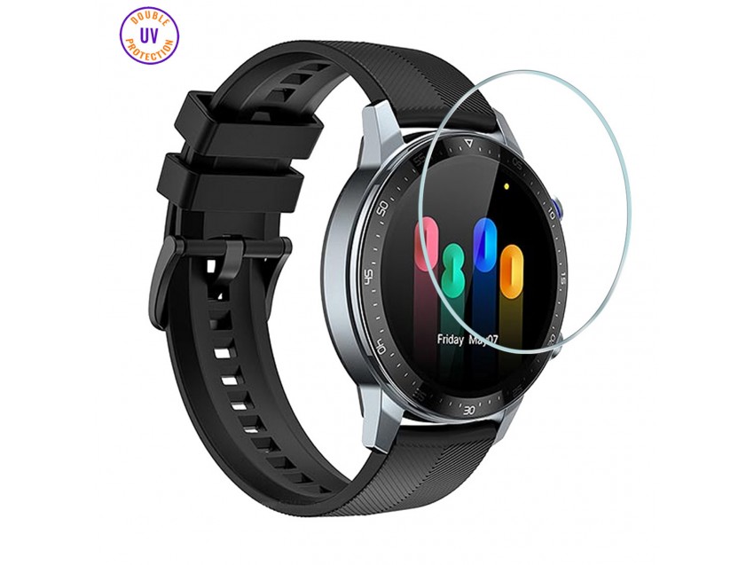 Protector ZTE WATCH GT Cristal Templado, Doble Protección UV