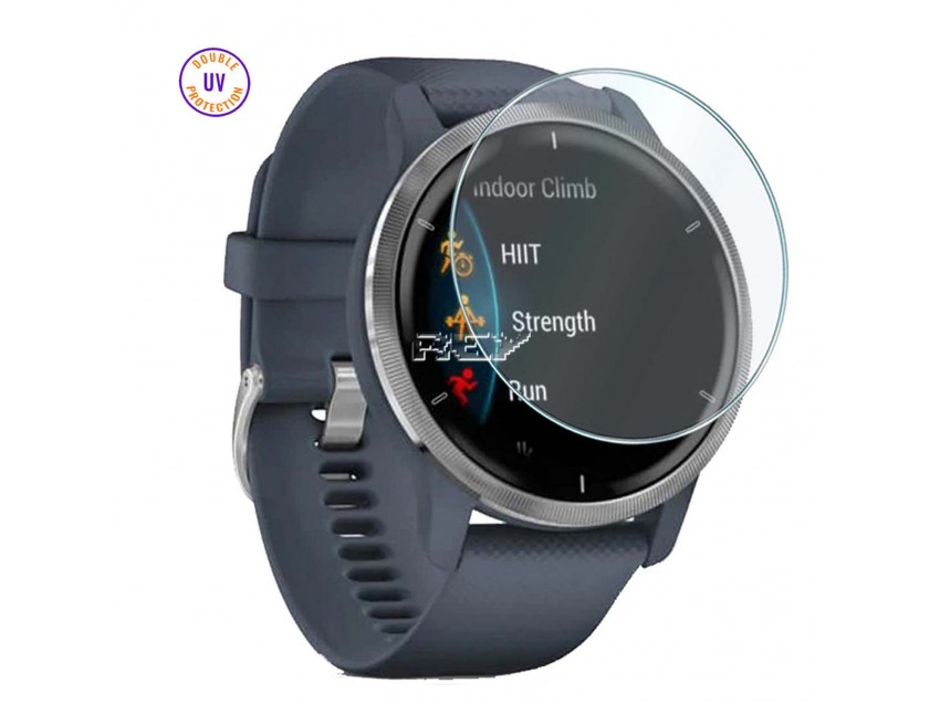 Protector GARMIN VENU 2 Cristal Templado, Doble Protección UV