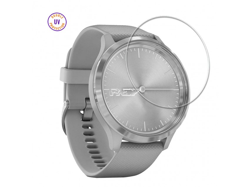Protector GARMIN VIVOMOVE SPORT Cristal Templado, Doble Protección UV