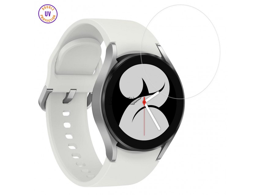 Protector SAMSUNG GALAXY WATCH 4 (40mm) Cristal Templado, Doble Protección UV