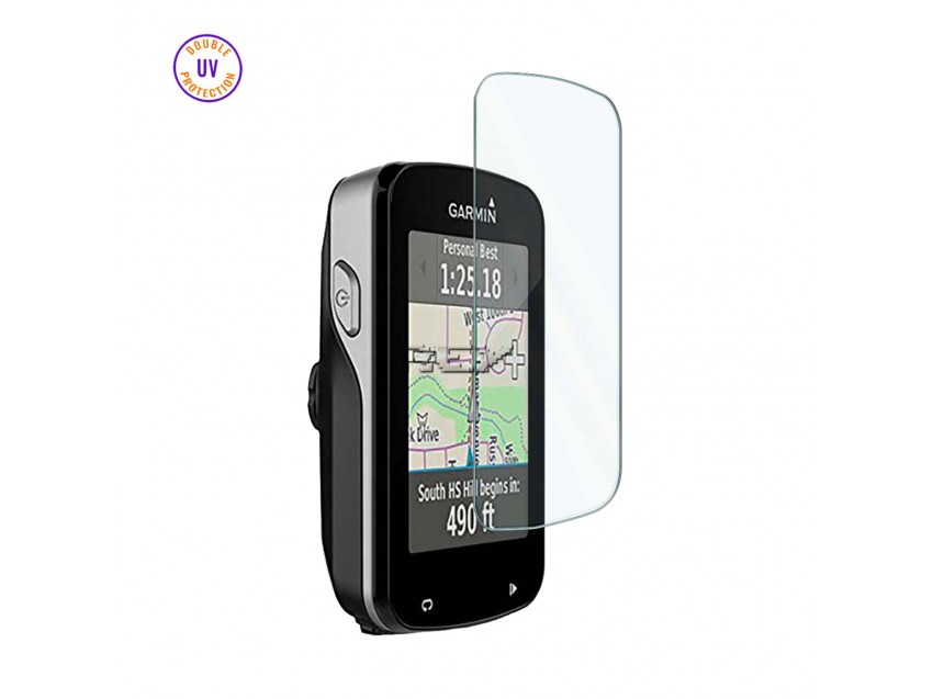 Protector Pantalla GARMIN EDGE 520 PLUS Cristal Templado, Doble Protección UV