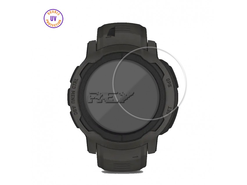 Protector GARMIN INSTINCT 2 45mm Cristal Templado 9H+, Doble Protección UV