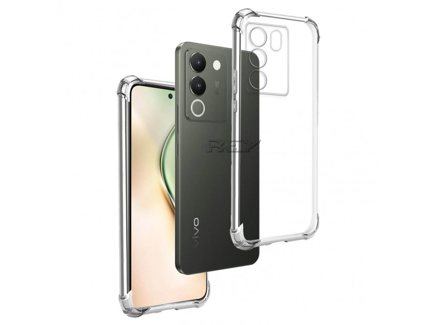 Funda Anti-Shock VIVO V29E Silicona Esquinas Reforzadas
