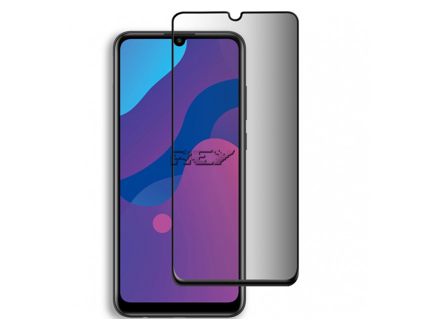 Protector Anti Espía Con Borde Negro HONOR 9A 2020 Cristal Templado