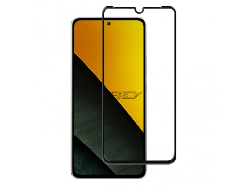 Protector Pantalla XIAOMI POCO M7 4G Cristal Templado 3D Negro