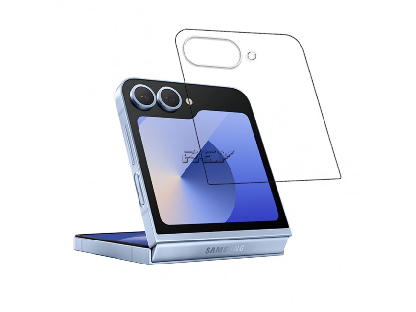 Protector Pantalla exterior SAMSUNG GALAXY Z FLIP7 Cristal Templado 3D Negro