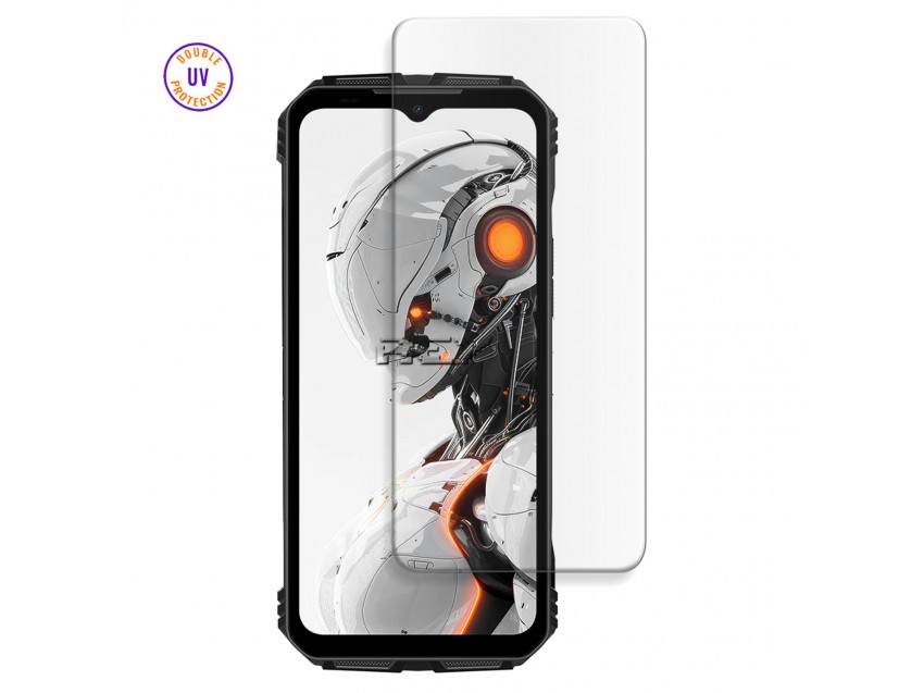 Protector Pantalla DOOGEE V MAX PRO Cristal Templado, Doble Protección UV