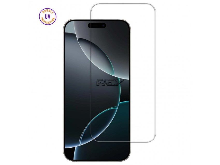 Protector Pantalla IPHONE 17 PRO MAX 6,9" Cristal Templado, Doble Protección UV