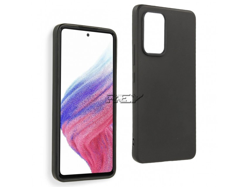 Funda Negra SAMSUNG GALAXY A53 5G Silicona