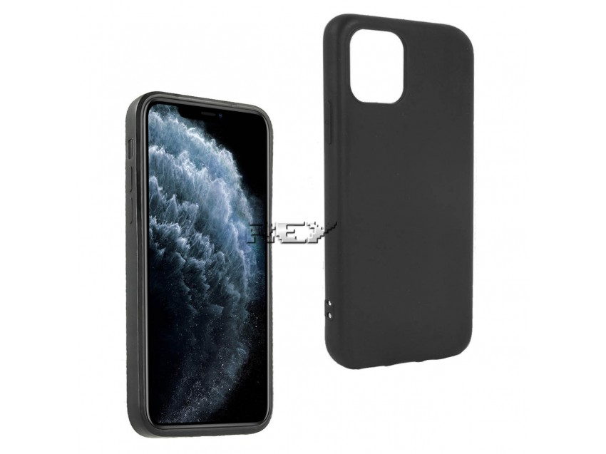 Funda Negra IPHONE 11 PRO 5,8" Silicona