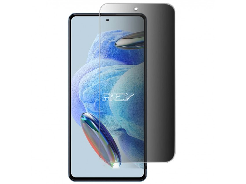 Protector Anti Espía Con Borde Negro XIAOMI REDMI NOTE 12 PRO+ 5G Cristal Templado