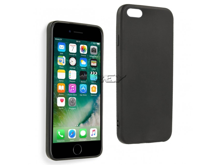 Funda Negra IPHONE 6S Silicona