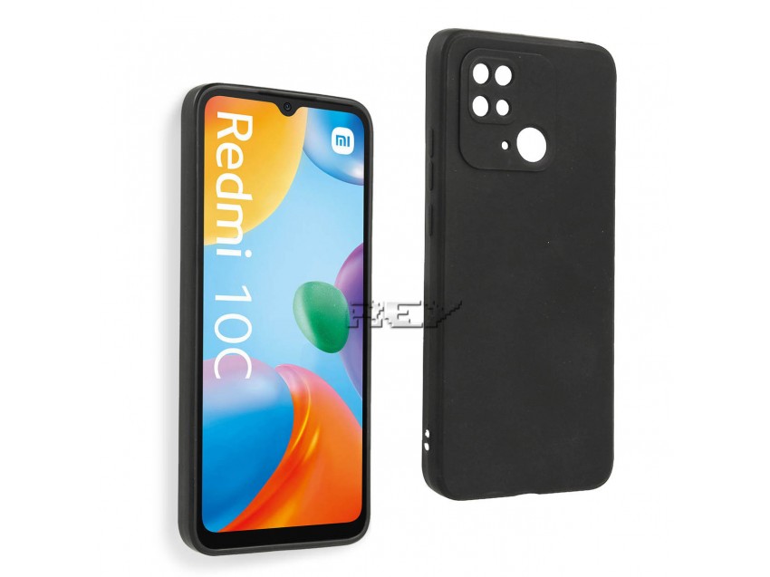 Funda Negra XIAOMI REDMI 10C 4G Silicona