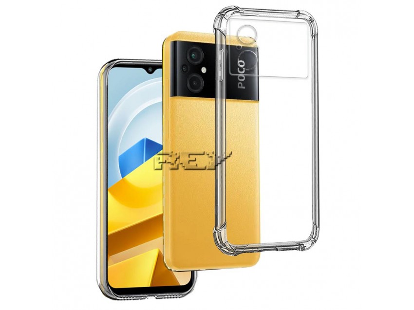 Funda Anti-Shock POCO M5 Silicona Esquinas Reforzadas