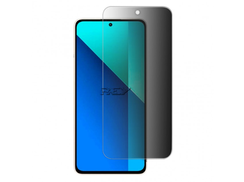 Protector Anti Espía Con Borde Negro XIAOMI REDMI NOTE 13 PRO 4G Cristal Templado