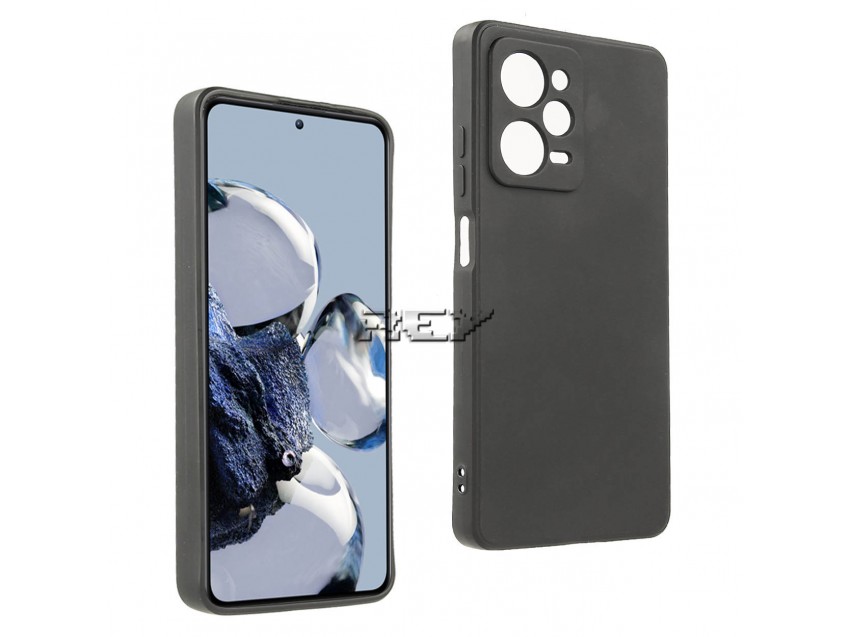 Funda Negra XIAOMI REDMI NOTE 12 EXPLORER Silicona