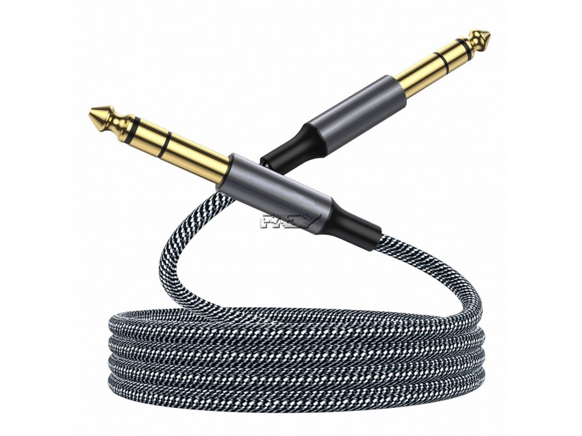 Cable Profesional Audio Jack Macho - Macho 6,3mm 5 Metros