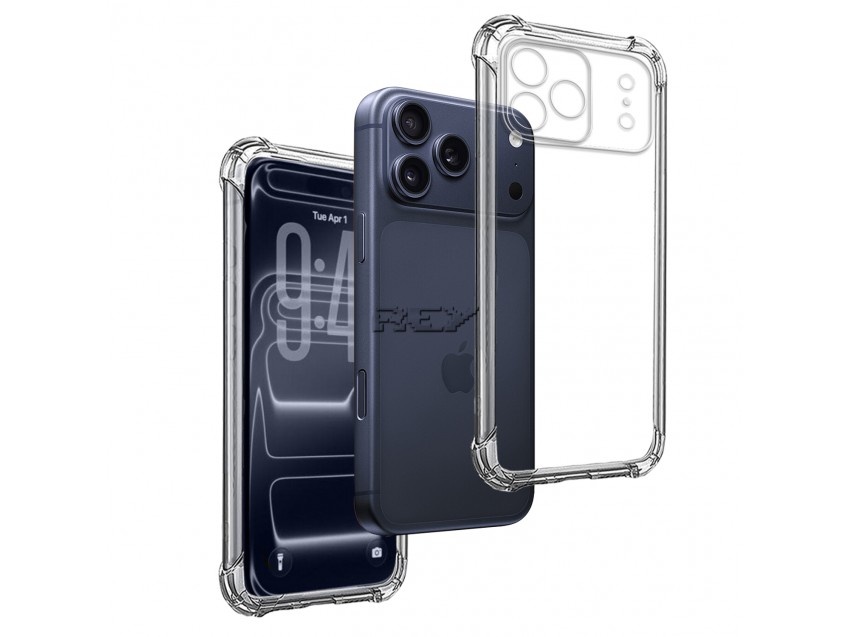 Funda Anti-Shock IPHONE 17 PRO Silicona Esquinas Reforzadas